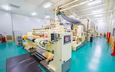 Capability image for co-extrusion lamination.