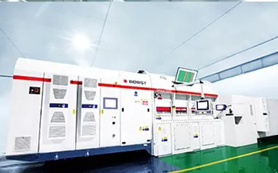 Capability image for vacuum metallizing.