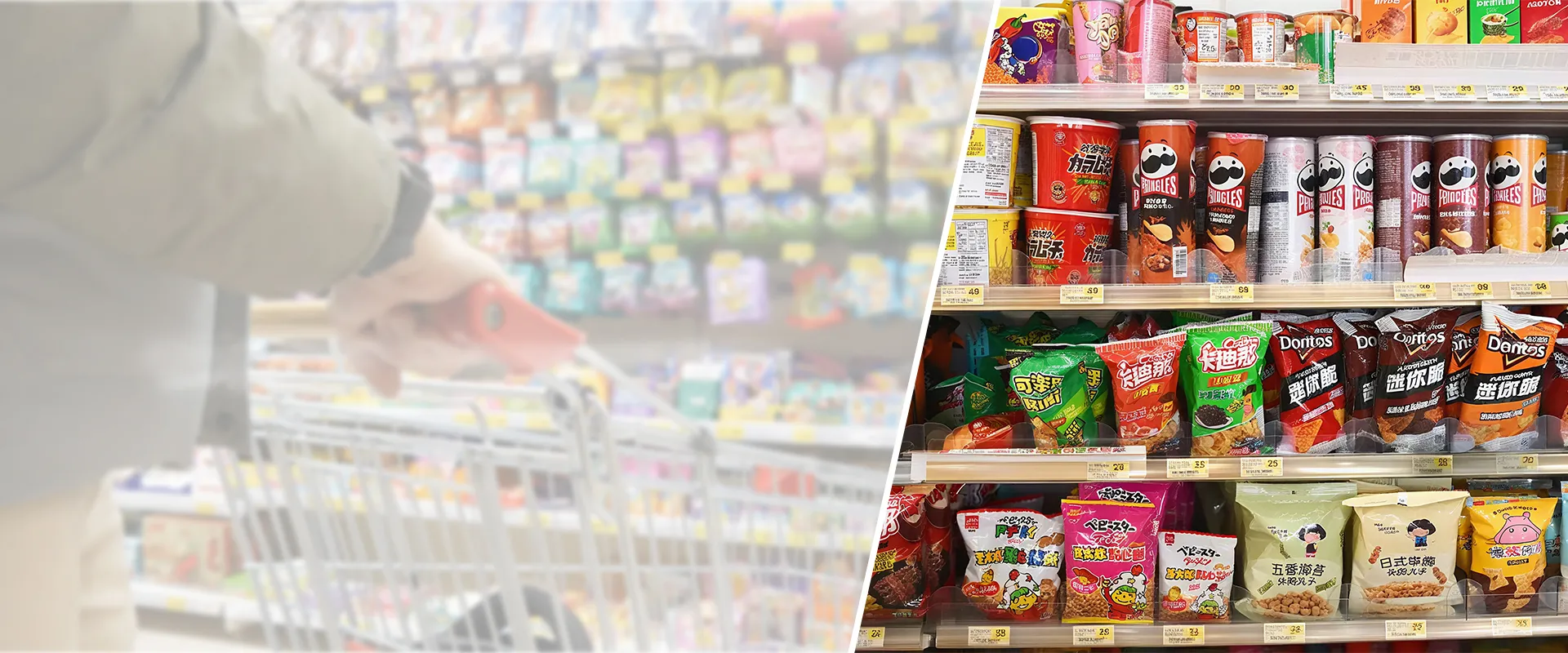 Desktop hero image for custom recyclable, retort, and industry-specific flexible packaging solutions.